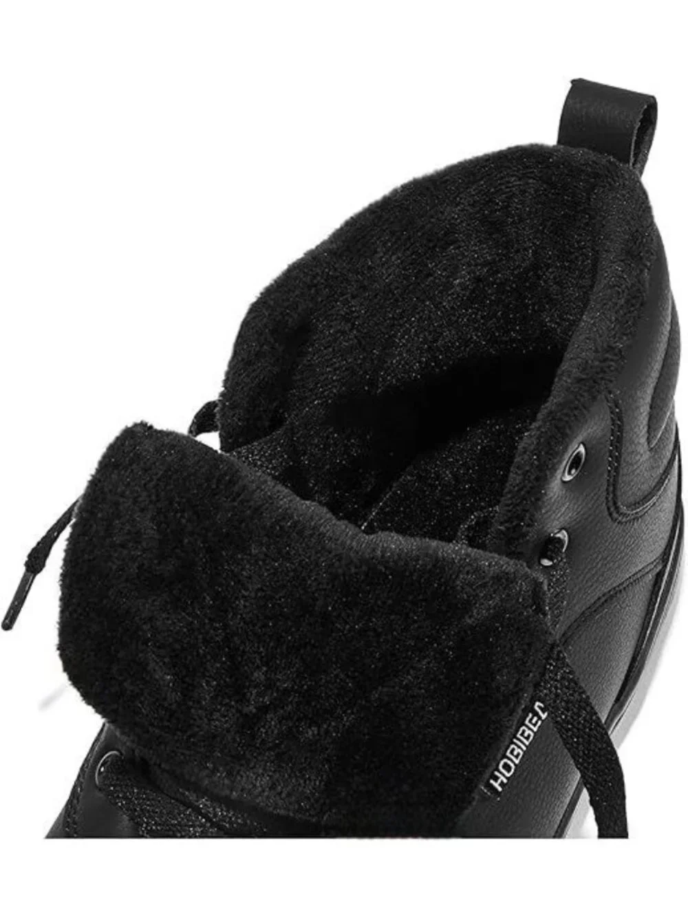 Hobibear Size 9 Women/7.5 Men Sneakers Unisex Barefoot Ankle Wide Toe Box Black